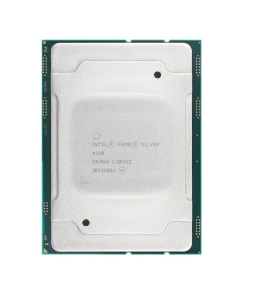 6 x Intel Xeon Silver 4110 2.1GHz Octa-Core.